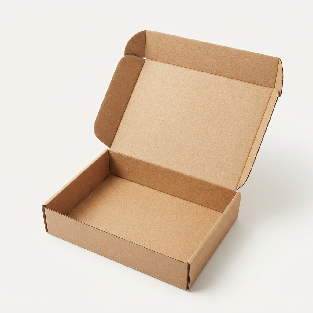 Sustainable kraft cardboard boxes for product packaging